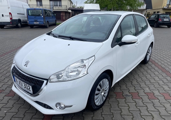 Peugeot 208 cena 20900 przebieg: 163000, rok produkcji 2013 z Tychy małe 56